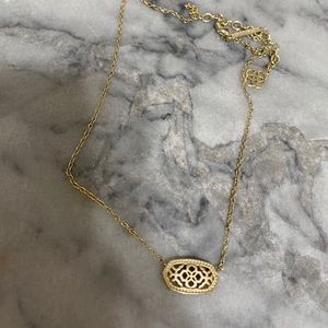 Kendra Scott Gold Necklace